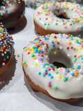 Donas sin gluten decoradas