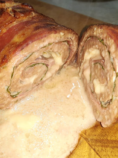Una foto de Rollo de carne picada