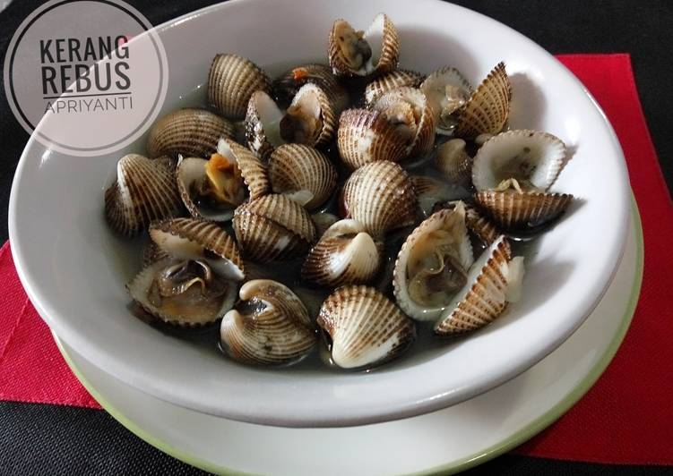 Resep Kerang rebus bumbu simpel yang Enak