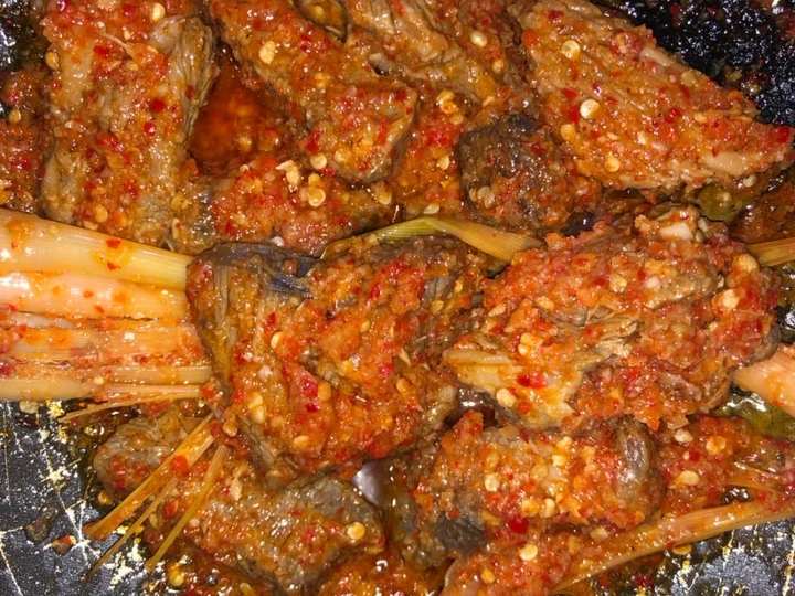 Langkah Gampang Membuat Resep Daging Sapi Gepuk Balado Basah yang Bikin Ngiler