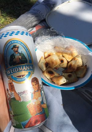 Una foto de Snack de ravioles