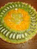 Torta de frutas frescas