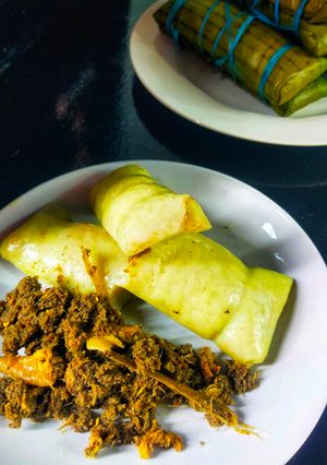 Foto resep Burasa Pandan