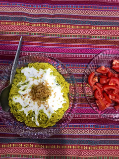 عکسی از دستور کشک بادمجان کبابی