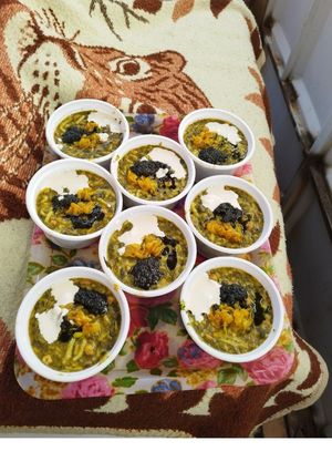 عکسی از دستور آش رشته