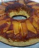 Torta invertida de manzana  