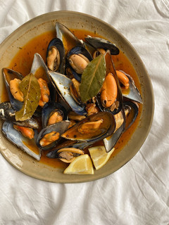Una foto de Mejillones en escabeche