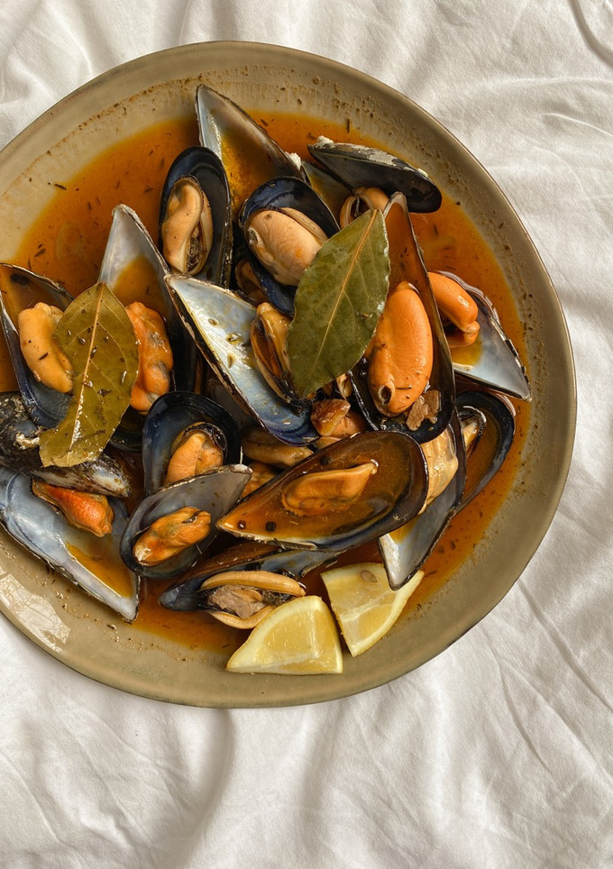Una foto de Mejillones en escabeche