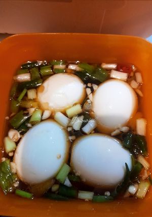 Foto resep Telur ramen / Mayak eggs ala drama korea 👫