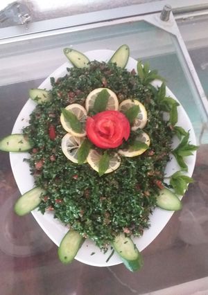 صورة لوصفة اطيب صحن تبولة