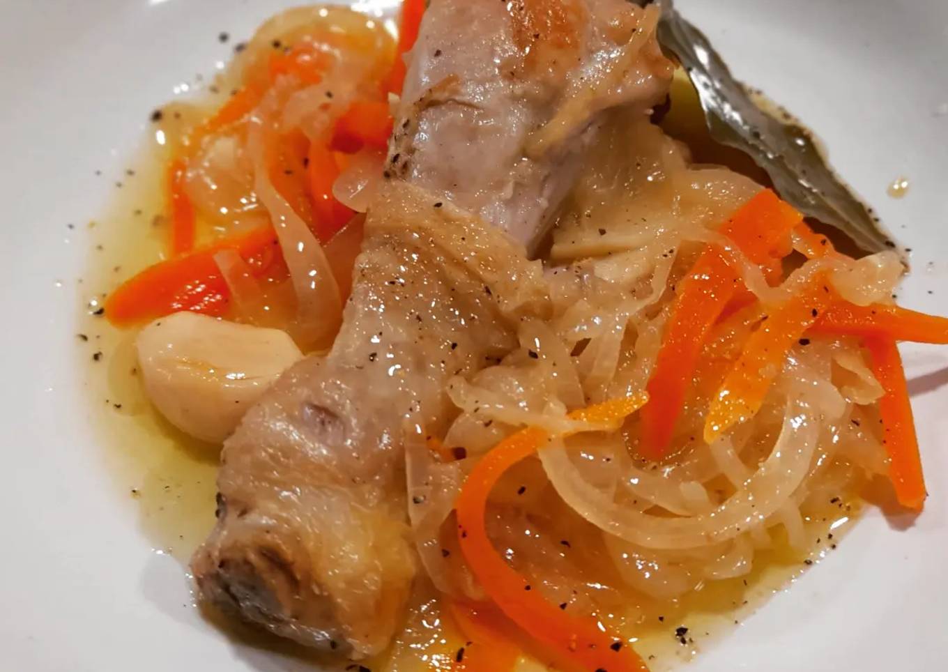 Muslitos de pollo en mi escabeche