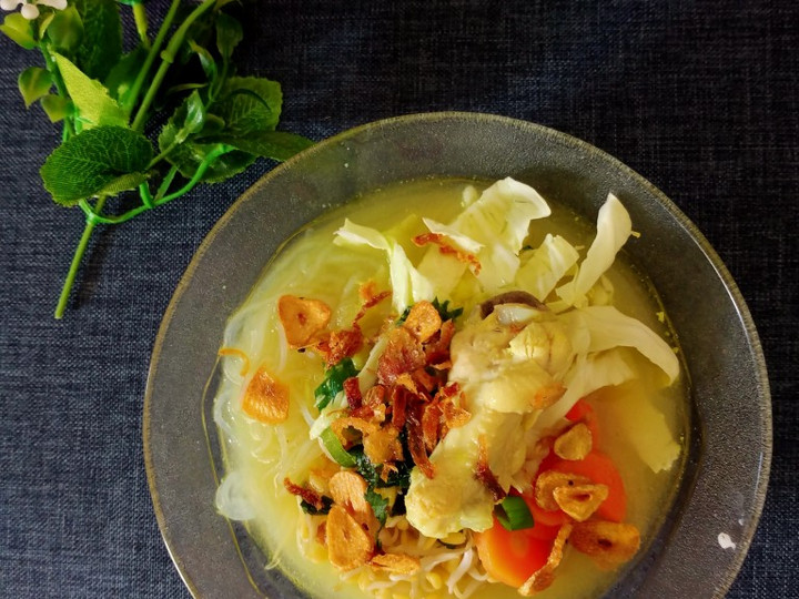 Standar Resep mudah buat Soto Ayam Semarang yang nikmat