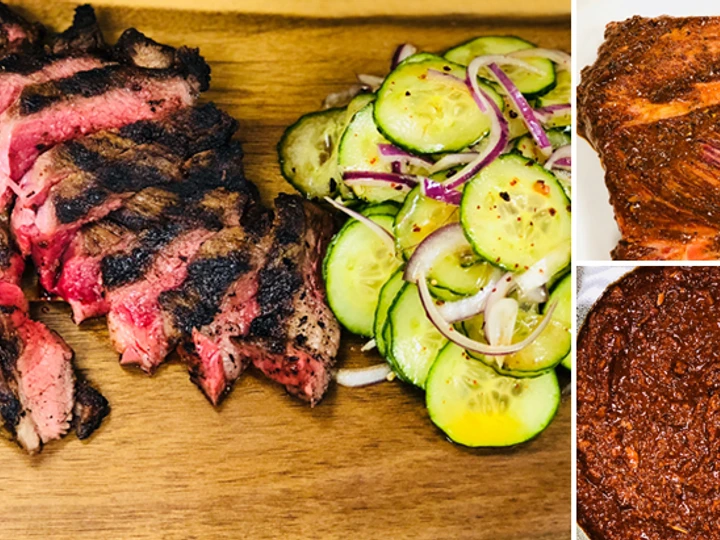 Easy Way Make Recipe Ko-Rican Fullblood Wagyu Chuck Steak that is Perfect, Addictive}