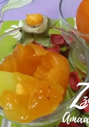 A picture of Frozen Persimmons.