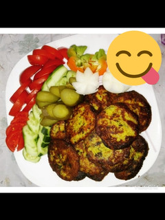 عکسی از دستور کوکو سیب زمینی 😋
