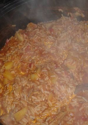 Una foto de Guiso de arroz