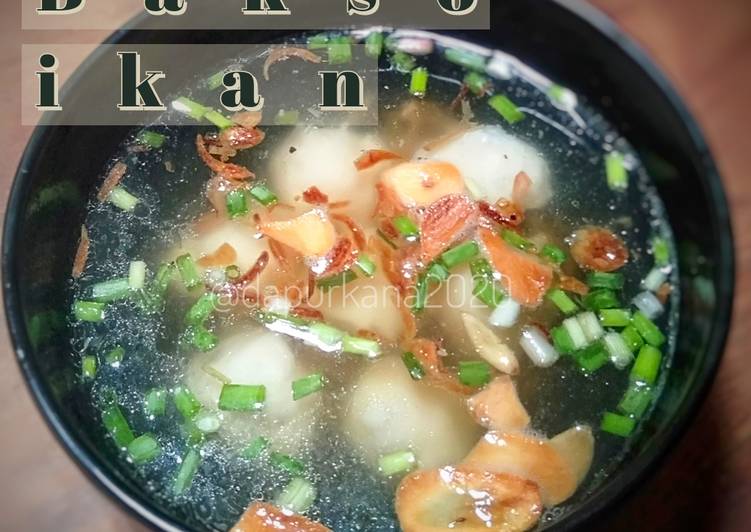 Cara memasak Bakso ikan Mudah