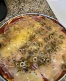 Pizza de pollo