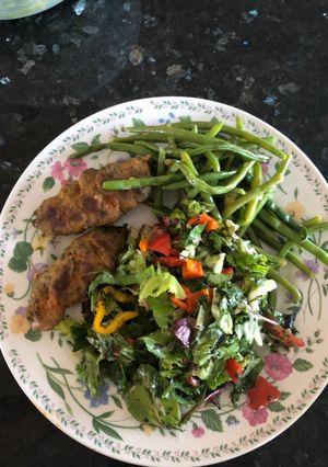 A picture of Turkey kabab.