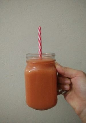 Hình của món Sinh tố đu đủ.