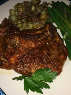 A picture of Sweet and Spicy Pork Chops.
