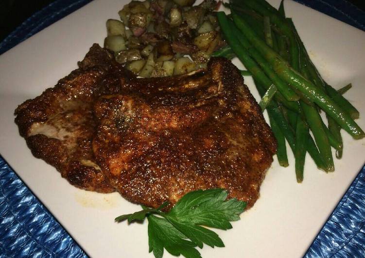 Sweet and Spicy Pork Chops