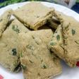 Dal and Moringa leaves short bread cookies