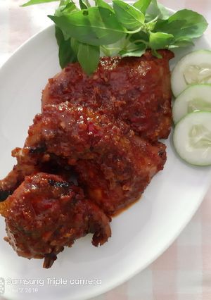 Foto resep Ayam Bakar Pedas