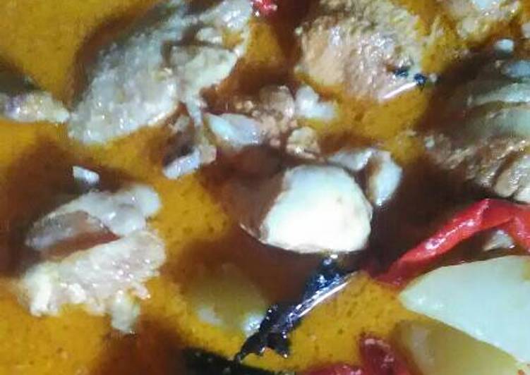 Resep Gulai santan ayam kampung Lezat