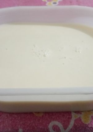 Foto resep Puding susu keju MPASI simpel