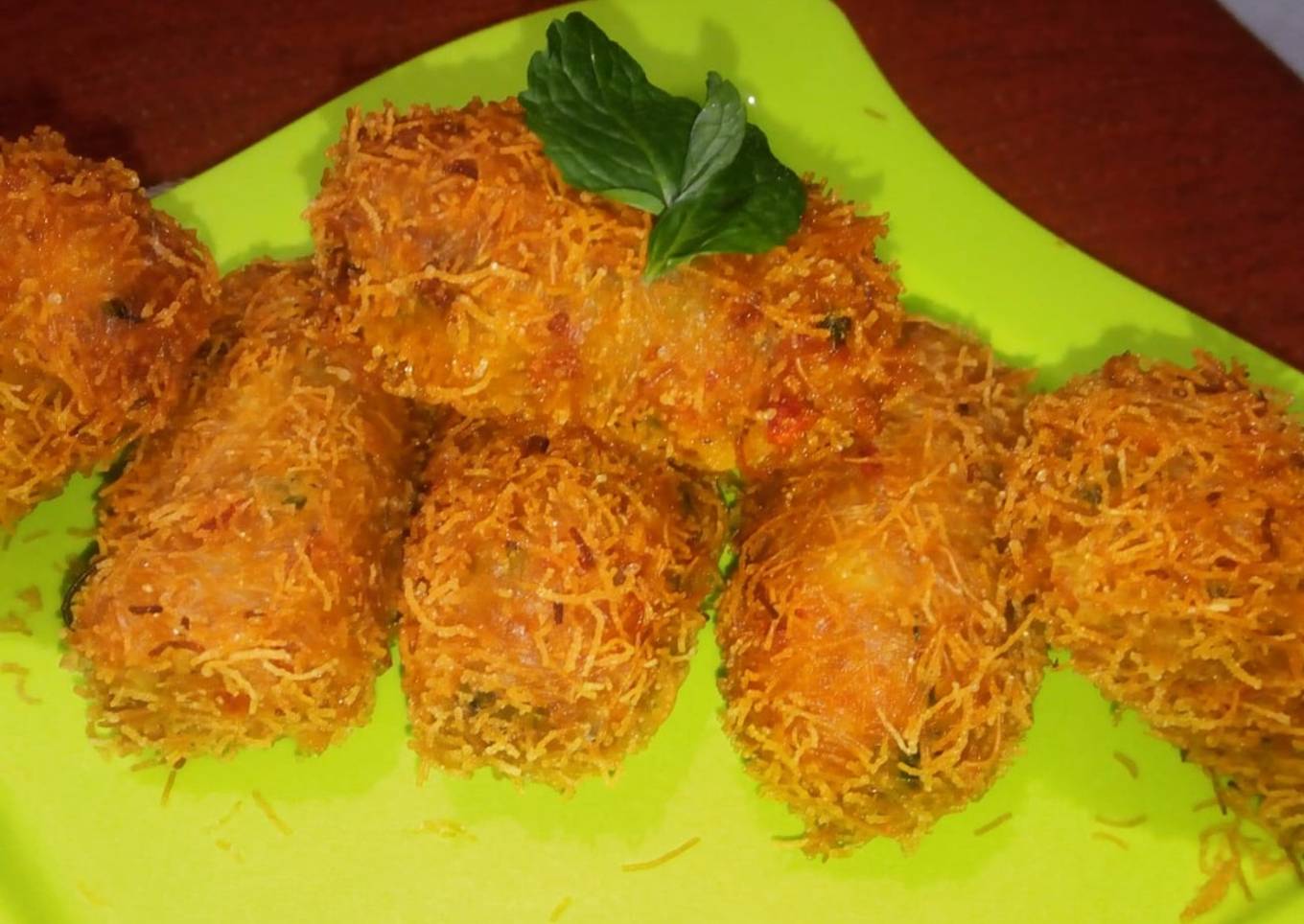 Indian Cheddar Cheese Croquettes