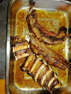 Una foto de Asado de tira al merkén