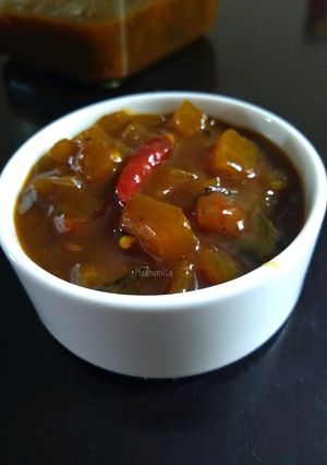 A picture of Sweet and Tangy Watermelon Rind.