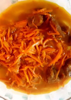 عکسی از دستور خورش هویج