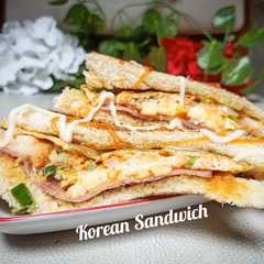 A picture of Korean Sandwich.