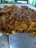 Polenta con chorizos