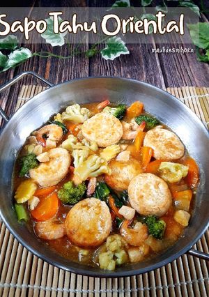 Foto resep Sapo Tahu Oriental