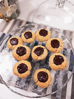 Una foto de Pepas con chocolate saludables