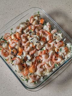 Una foto de Ensalada de huevos de choco