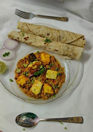 A picture of Dakshini paneer.