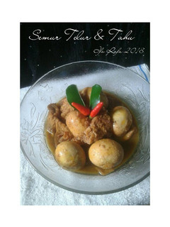 Foto resep Semur Telur & Tahu