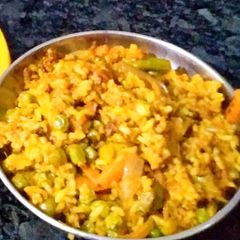 A picture of Veg fried rice.