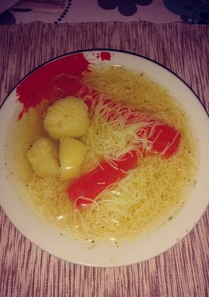 Húsleves recept fotója