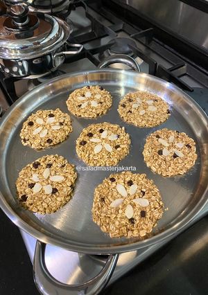 Foto resep Rolled Oat Cookies tanpa Oven