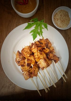 Foto resep Sate Protein Nabati dari tahu