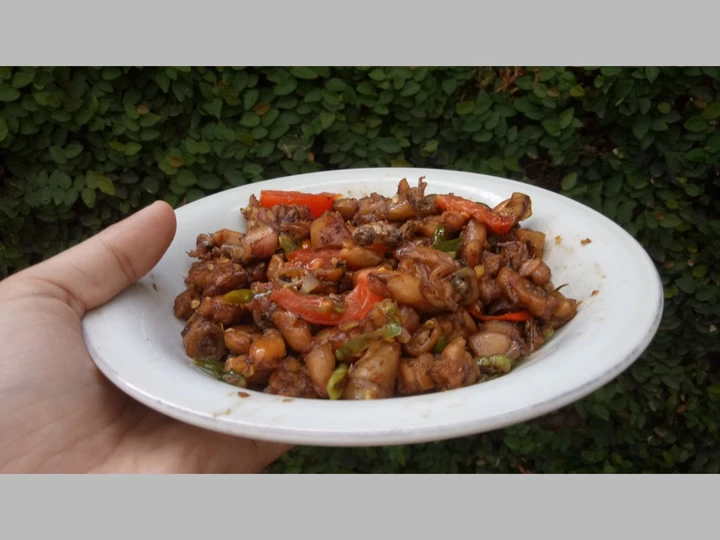 Langkah Gampang Membuat Resep  Oseng Cumi Asin Mercon yang Bikin Ngiler, Sempurna