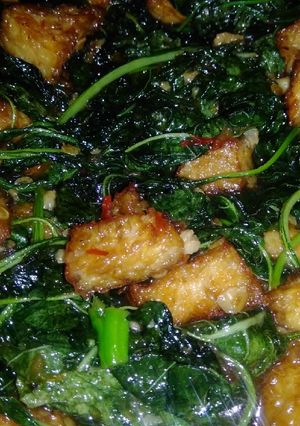 Foto resep Tumis Bayam Putih Telur