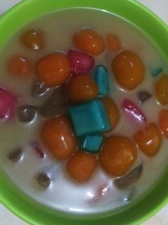 Foto resep 2. Kolak biji salak + pacar cina + pisang