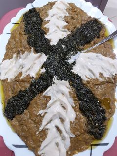 عکسی از دستور کشک بادمجان