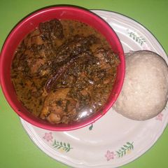 A picture of Atama soup.